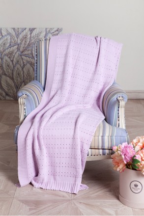 Плед 150х200 Luxberry Lux 41 сиреневый