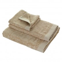 Набор полотенец 2 шт Roberto Cavalli ARALDICO ivory 810