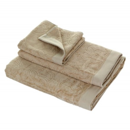 Набор полотенец 2 шт Roberto Cavalli ARALDICO ivory 810