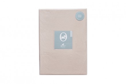 Простыня на резинке 160x200x30 Bovi Soft Sateen пудровая