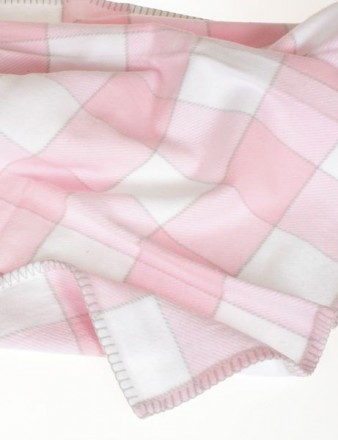 Плед детский 100х150 Luxberry Vanessa розовый