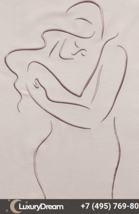 Наволочка с запахом 50х70 Luxberry Tenderness бежевая