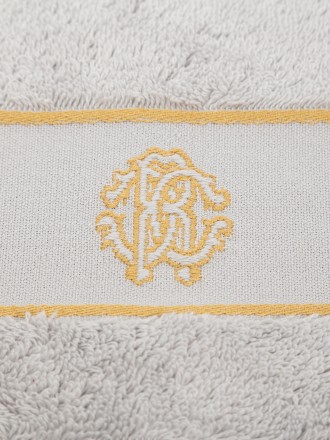 Набор полотенец 2шт Roberto Cavalli Gold New grigio