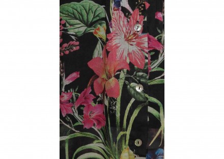 Туника женская Furstenberg Flowers on Black