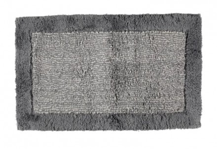 Коврик для ванной 60Х100 Cawo TWO-TONE 590 (77 schiefer)
