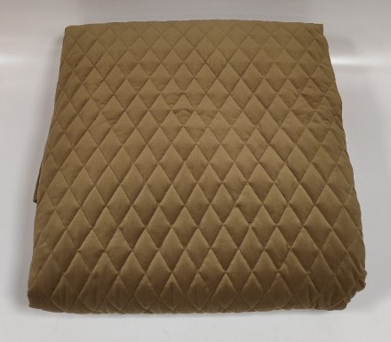 Покрывало Mastro Raphael 270x270 ESSENSIAL VELLUTO ROMBI PICCOLI 3B terra 