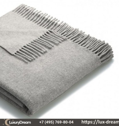 Плед шерстяной 130х170 Biederlack Silver Wool