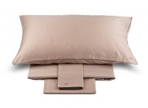 Постельное белье 2 спальное евро Blumarine C.PROFILO BLU бежевый 20 wax cera