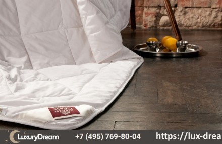 Одеяло пуховое двойное на кнопках 150х200 German Grass Luxe Down