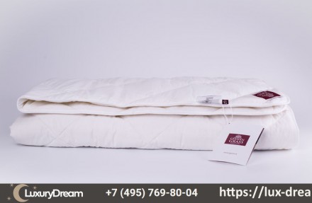 Одеяло пуховое двойное на кнопках 150х200 German Grass Luxe Down
