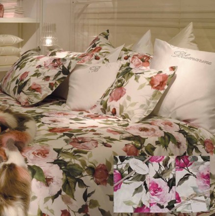 Постельное белье 2 спальное евро Blumarine ADELE 14 фуксия