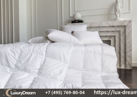 Подушка пуховая средняя 50x90 German Grass Royal Down Grass