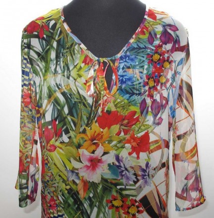 Туника женская Furstenberg Flower Jungle