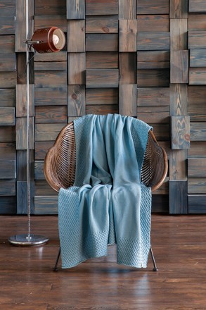 Плед 150х200 Luxberry Lux 59 кобальт