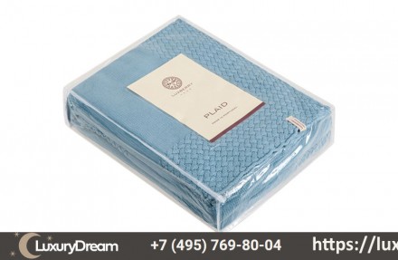 Плед 150х200 Luxberry Lux 59 кобальт