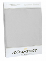 Простыня трикотажная 140-160x200 Elegante 8000/91 серая