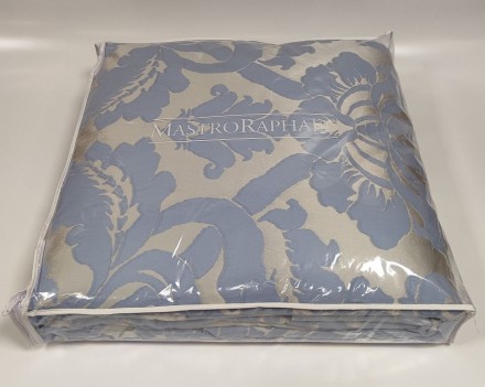 Покрывало 270x270 Mastro Raphael TIVOLI DAMASCO 8 sky blue 