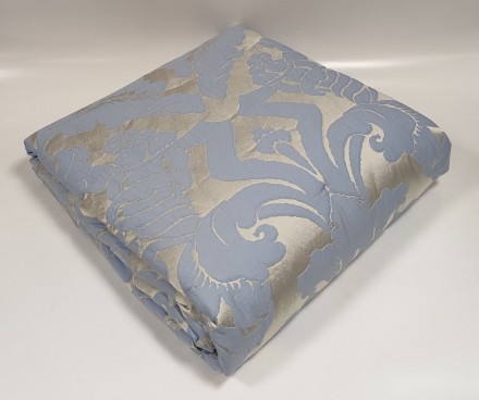 Покрывало 270x270 Mastro Raphael TIVOLI DAMASCO 8 sky blue 