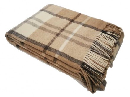 Плед 130х190 Somma KILT col.020 naturale 