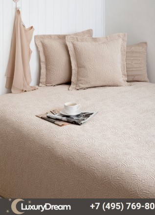 Наволочка декоративная 47х47 Luxberry Каменный цветок пудра