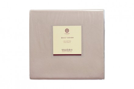 Простыня на резинке 200x200x30 Bovi Tenderness бежевая