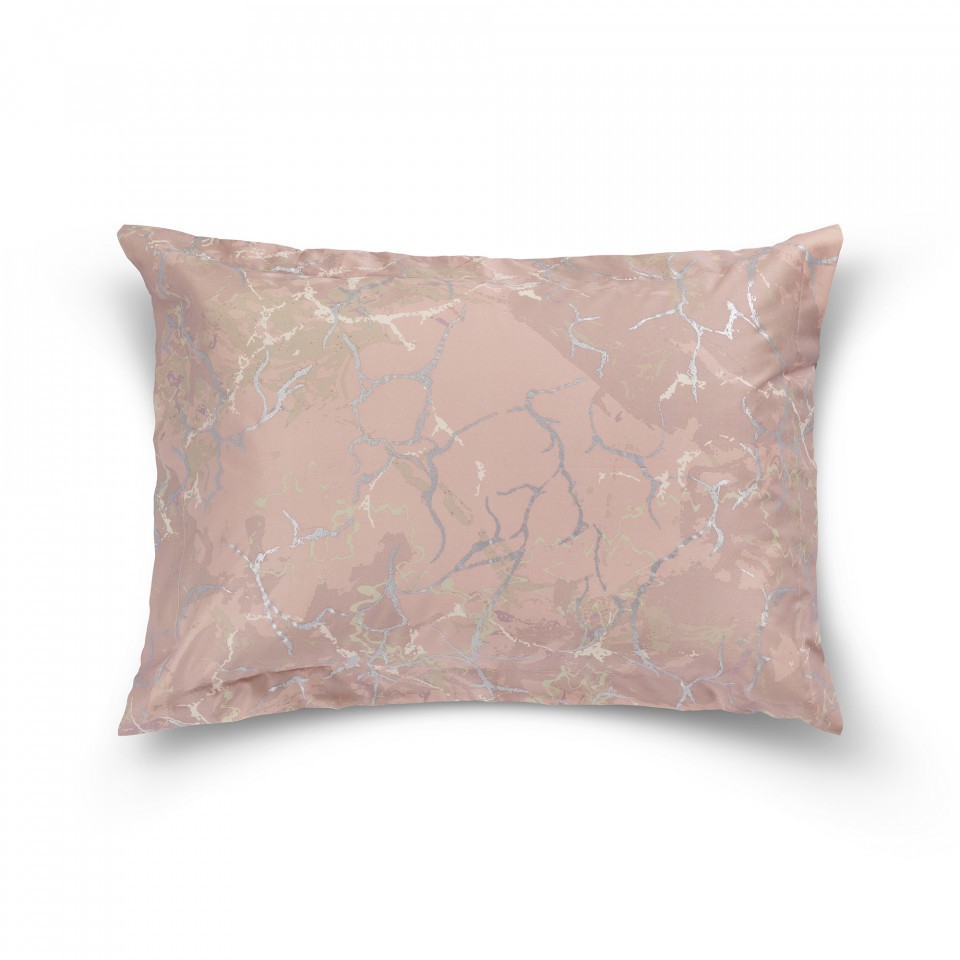 Наволочка декоративная 50x70 Hamam Mineral powder розовый мрамор
