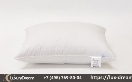 Подушка пуховая средняя 68x68 German Grass Hotel Down Grass 4 Stars