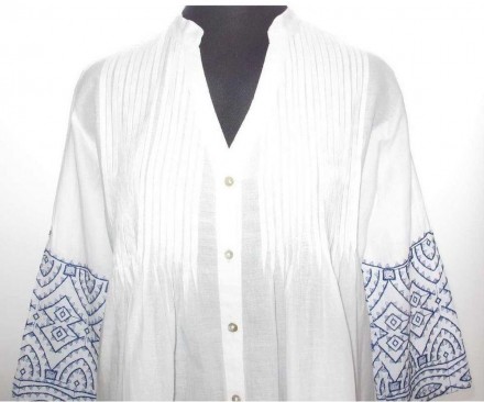 Туника женская Furstenberg Blue in White