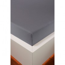 Простыня на резинке 180/200х200/220 Bellana DeLuxe J57BL цвет 004 grau серый 