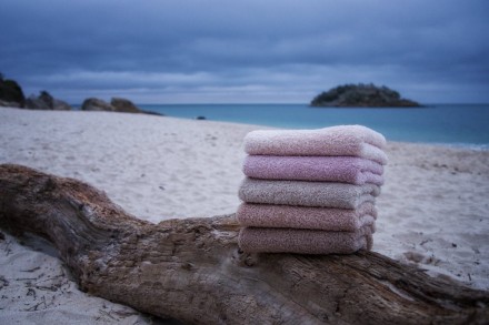 Полотенце 100х150 Abyss & Habidecor Super Pile 610 nude