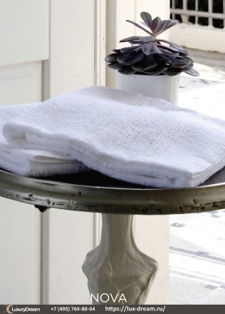 Полотенце 100х150 Hamam Nova белое