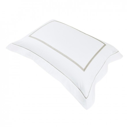 Наволочка декоративная 50x70 Hamam Marine white/vapour белый/дым