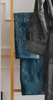 Набор полотенец 2 шт La Perla Lumiere grigio серый