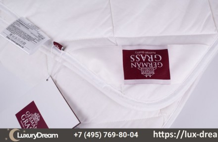 Одеяло пуховое двойное на кнопках 220х240 German Grass Luxe Down