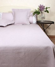 Покрывало 200x220 Luxberry Country с мережкой лаванда