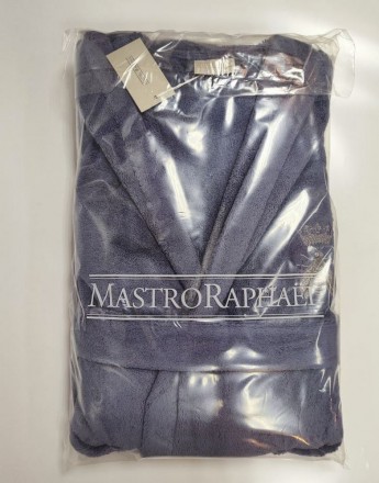 Халат Mastro Raphael API 8B grey blue 