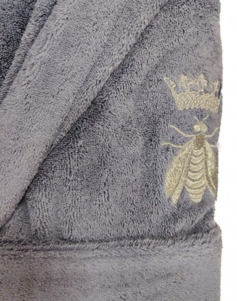 Халат Mastro Raphael API 8B grey blue 