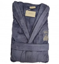 Халат Mastro Raphael API 8B grey blue 