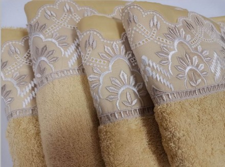 Набор полотенец Pam BEA Yellow Золотистый