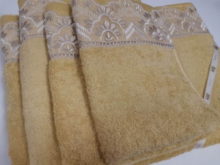 Набор полотенец Pam BEA Yellow Золотистый