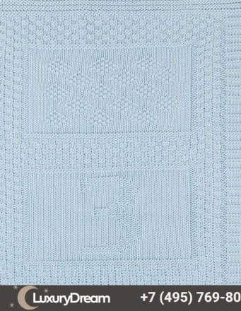 Плед детский 75х100 Luxberry Imperio 16 голубой