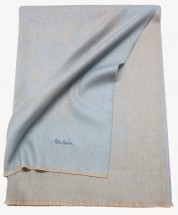 Плед кашемировый 150х200 Glen Saxon Border Paisley Sand Stone Opal