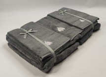 Набор полотенец 5шт Mastro Raphael ESSENTIAL API 9B grey