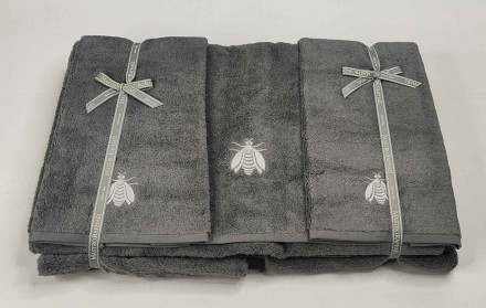 Набор полотенец 5шт Mastro Raphael ESSENTIAL API 9B grey