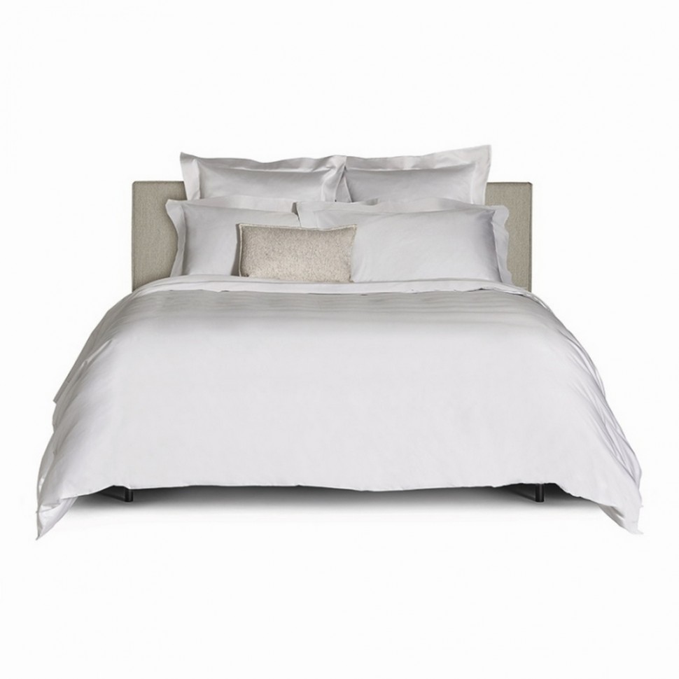 Постельное белье 2 спальное евро Fazzini EXCELSIOR 1000TC AA bianc белое