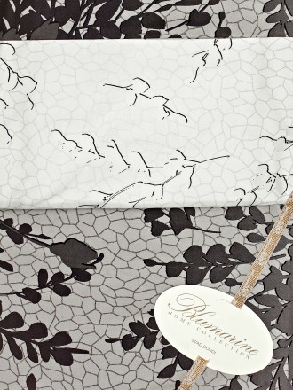 Постельное белье 2 спальное евро Blumarine Gemma серое