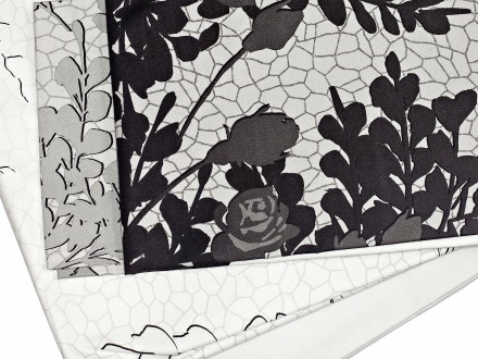 Постельное белье 2 спальное евро Blumarine Gemma серое