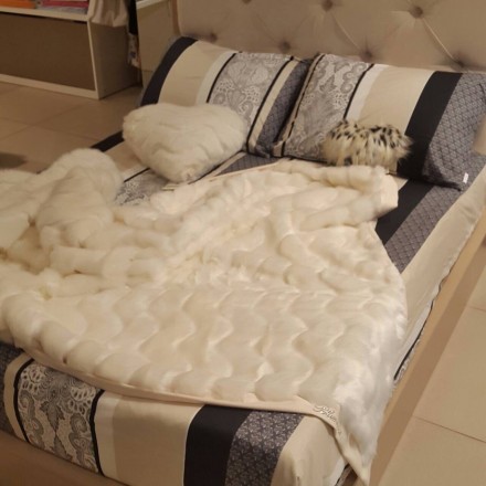 Плед 140х190 Blumarine Wagner Perla