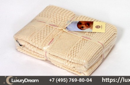 Плед детский 75х100 Luxberry Imperio 16 экрю