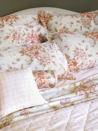 Покрывало 150х200 Laura Ashley RIVENHAM SHELL (v.1-17505) розовое